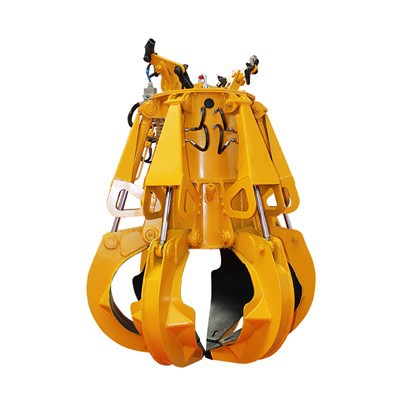 Grappin électro-hydraulique à peau d'orange