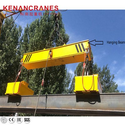 Aimant de levage en plaque d'acier