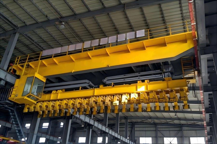 Anode Carbon Stacking overhead Crane  (2)