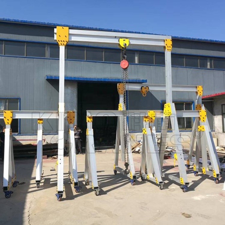 Portable Aluminum Alloy Gantry Crane 2 Ton Portable Aluminum Alloy Gantry Crane 2 Ton