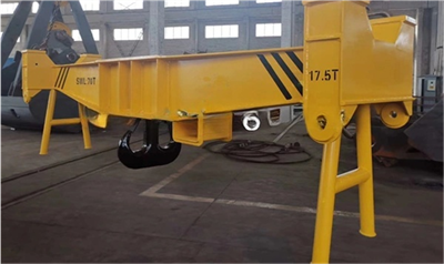 Poutre de chargement 80T avec crochet