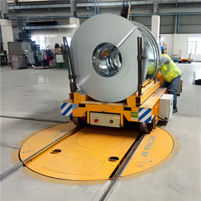 Chariot de transfert tournant